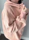 Blush Half Zip Hoodie