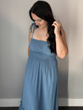 Smocked Tiered Dress