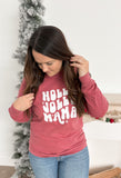 Holly Jolly Mama Red Long Sleeve