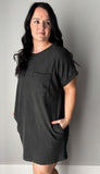 Black T-Shirt Mini Dress