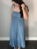 Smocked Tiered Dress