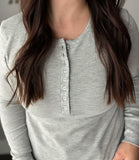 Long Sleeve Thermal Henley