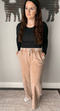 Wide Leg Drawstring Sweatpants