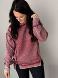 Cabernet Ribbed Top