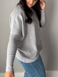 Grey Cozy Sweater