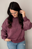 Washed Plum Crew