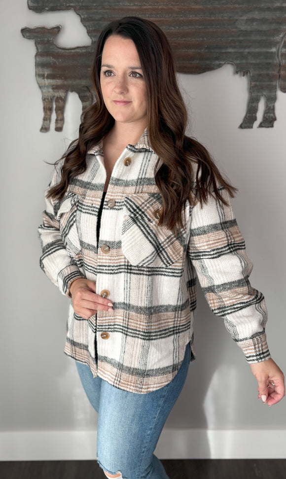 Taupe Cozy Jacket