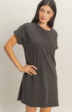 Black T-Shirt Mini Dress