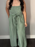 Costal Stripe Jumpsuit