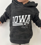 Youth Camo Iowa Hoodie