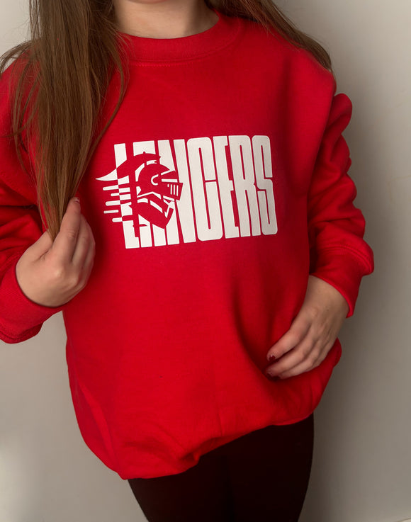 Lancers Red Crewneck Youth