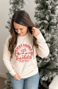 Jolliest Teacher Long Sleeve