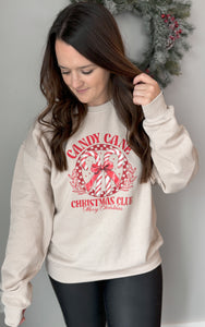 Candy Cane Club Crewneck