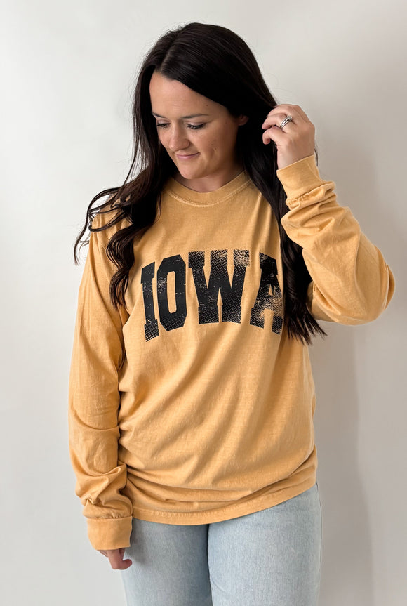 Iowa Gold Long Sleeve