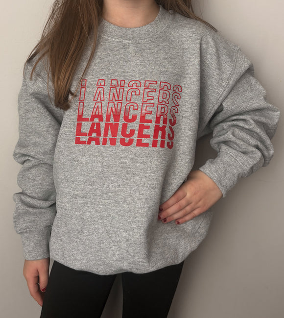 Lancer Lancer Lancers Youth Crewneck