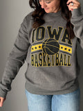 Star Basketball Bella Canvas Crewneck