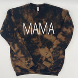 Mama acid wash crewneck