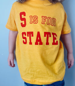 S is for STATE (short sleeve)